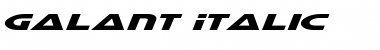 Galant Italic Italic Font