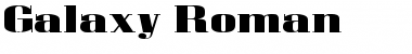 Galaxy Roman Font