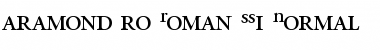 Garamond Pro Roman SSi Normal Font