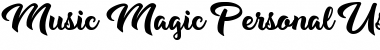 Download Music Magic Personal Use Font