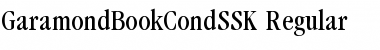 Download GaramondBookCondSSK Font