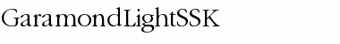 GaramondLightSSK Regular Font