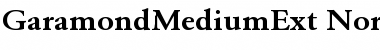 GaramondMediumExt-Normal Regular Font