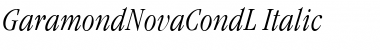 Download GaramondNovaCondL Font