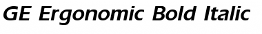 Download GE Ergonomic Font