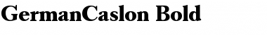 Download GermanCaslon Font
