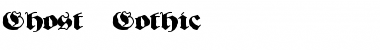 Download Ghost Gothic Font