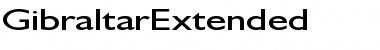 GibraltarExtended Regular Font