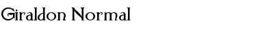 Download Giraldon Font