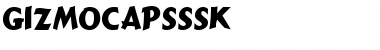 GizmoCapsSSK Regular Font