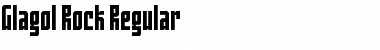 Glagol Rock Regular Font