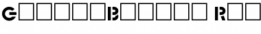 GlaserBroken Regular Font