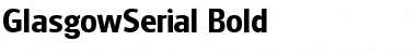 Download GlasgowSerial Font