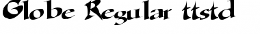 Globe Regular Font