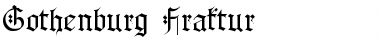 Gothenburg Fraktur Regular Font