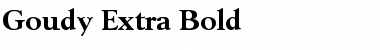 Download Goudy ExtraBold Font