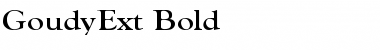 Download GoudyExt-Bold Font