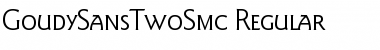 Download GoudySansTwoSmc Font