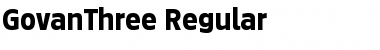 Download GovanThree-Regular Font