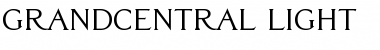 Download GrandCentral-Light Font