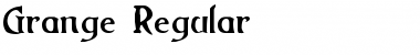 Grange Regular Font