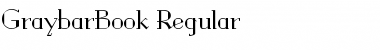 GraybarBook Regular Font