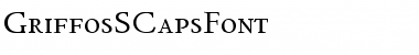 GriffosSCapsFont Regular Font