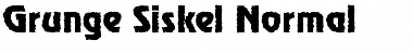 Download Grunge Siskel Normal Font