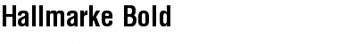 Hallmarke Bold Font