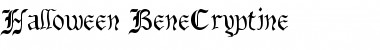 Halloween_BeneCryptine Regular Font