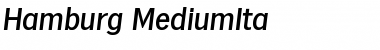 Hamburg-MediumIta Regular Font