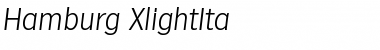 Hamburg-XlightIta Regular Font