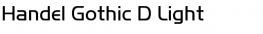 Handel Gothic D Font