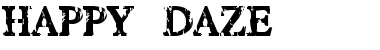 HAPPY DAZE Regular Font