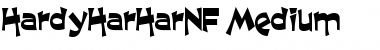 HardyHarHarNF Medium Font