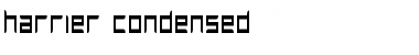 Harrier Condensed Condensed Font