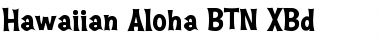 Download Hawaiian Aloha BTN XBd Font