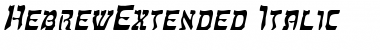 Download HebrewExtended Font