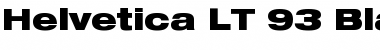 Download HelveticaNeue LT 93 BlackEx Font