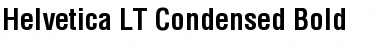 Download Helvetica LT Condensed Font