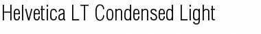 Download Helvetica LT CondensedLight Font