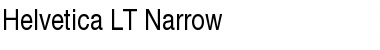 Download Helvetica LT Narrow Font