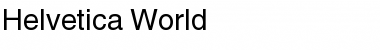 Download Helvetica World Font