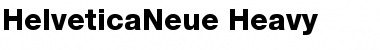 HelveticaNeue Font