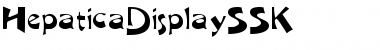 Download HepaticaDisplaySSK Font