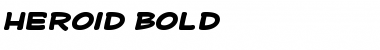 Heroid Bold Font