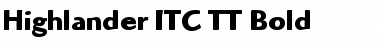 Download Highlander ITC TT Font