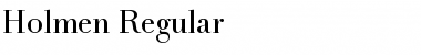 Holmen-Regular Regular Font