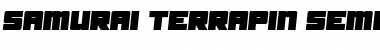 Download Samurai Terrapin Semi-Italic Font