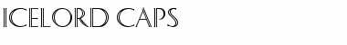 Download IceLord Caps Font